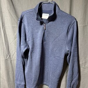 Old Navy Men's Zip Up Sweater in Navy